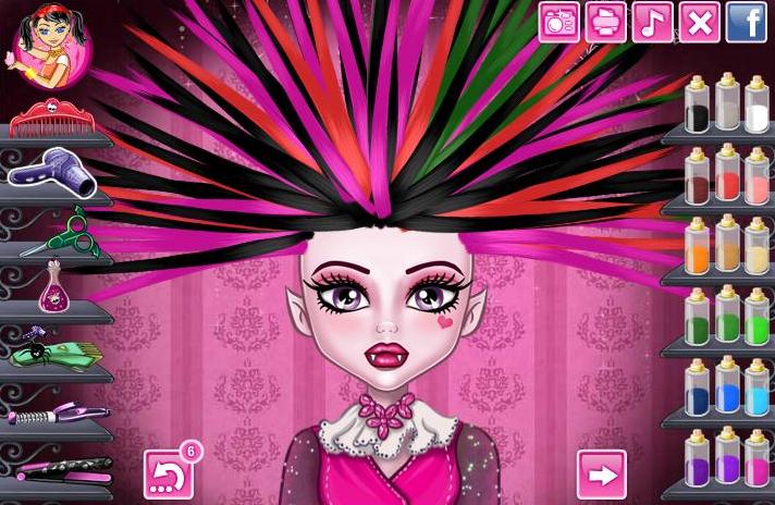 Play Monster High Real Haircuts Girls Game 2013 New Online Free.JPG